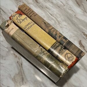 3 Vintage Hardcover Books (lot #5)